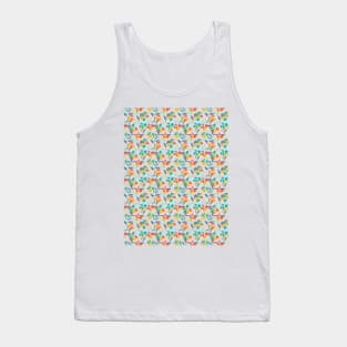 Sweet Spring Pear Fruit Pattern Tank Top